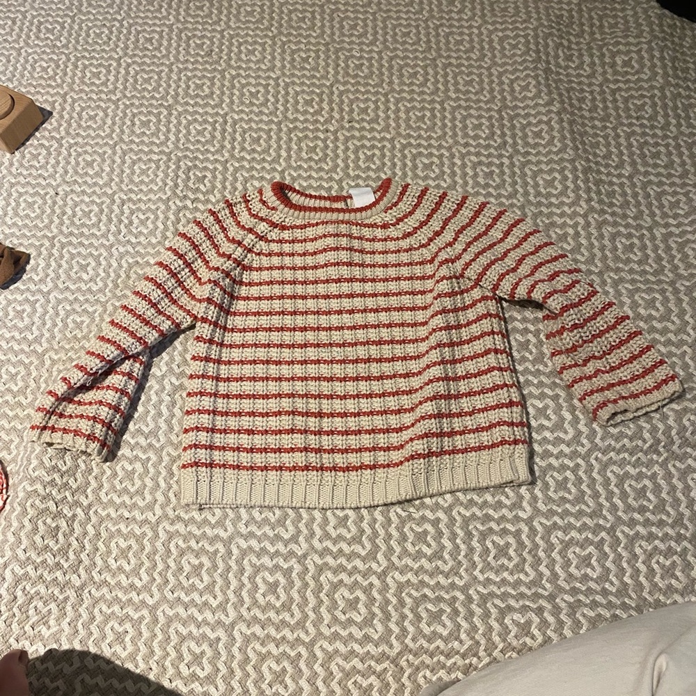 H&M organic cotton sweater - EUC - 12-18 months - worn less than 5 times